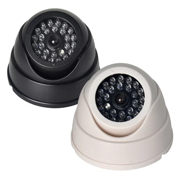 Smart Sisäuima Ulkouima-Nuken valvontakamera Fake CCTV Turvallisuus Kameran Koti-Dome Vedenpitävä Vilkkuva Punainen LED-Valot