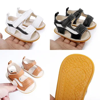 Gamile 1-2 vuoden vanha kesä vauva poikien sandaalit sisä-ja ulkouima-non-slip kumi-pohjainen vauvan kengät magic patch sandaalit