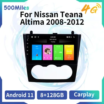 Android-Auton Radio Nissan Teana Altima 2008-2012 2 Din-WIFI-GPS-Navigointi FM Stereot Multimedia 4G-Soitin pääyksikön Audio