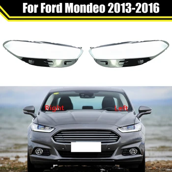 Ford Mondeo 2013 2014 2015 2016 Auton Ajovalot Läpinäkyvä Lampunvarjostin Lamppu Shell Ajovalot Suojalasi Ajovalon Lasi Caps
