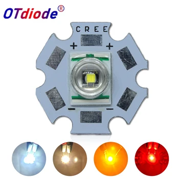 1-50KPL 3W CREE LED XRE xre Q5 Lähettimen Siru Valo Kylmä Lämmin Valkoinen Keltainen Oranssi Punainen Diodi Taskulamppu osat Spot-valo