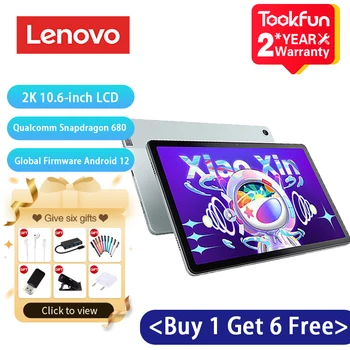 Global Firmware Lenovo Tabletti Xiaoxin Pad Google Play 2K 10,6 tuuman LCD-Dolby Panoraama Kaiuttimet 8 Miljoonaa Pikseliä 7700mAh Akku