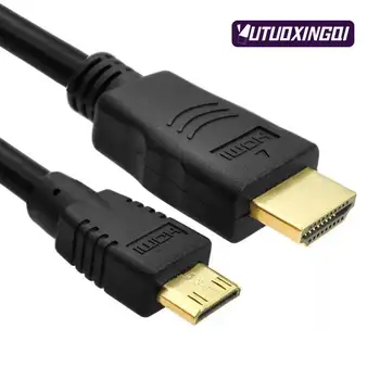 Mini HDMI-HDMI-Kaapeli-Sovitin Converter HD 4K Monitor Audio Langaton Video PS4 HDTV TV