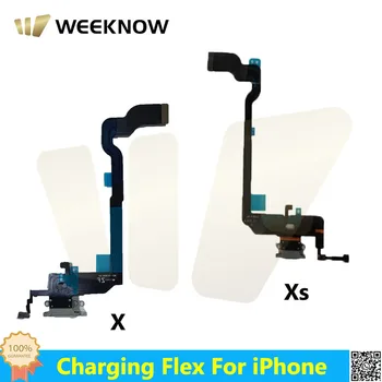 Latauksen Flex-Kaapeli iPhone-X XS-Laturi Dock-Liitin USB-Portti Korjaus Osa