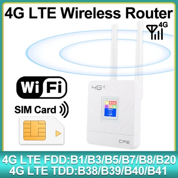 Uusi 4G-Reititin CPF903 Ulkoinen Antenni WiFi Hotspot Langaton 4G Wifi-Reititin, LAN Wan RJ45 Laajakaista-CPE 150Mbps Sim-Korttipaikka
