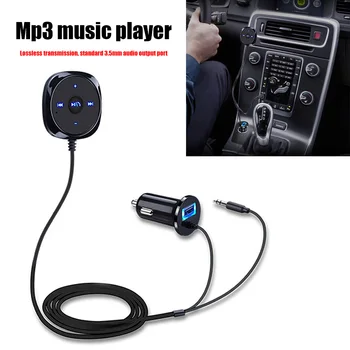 MP3-Soitin Bluetooth-Car Audio Music Receiver-Sovitin Usb-autolaturi: Stereo, 3,5 mm AUX Bluetooth-MP3-Soitin, Auto Tarvikkeet