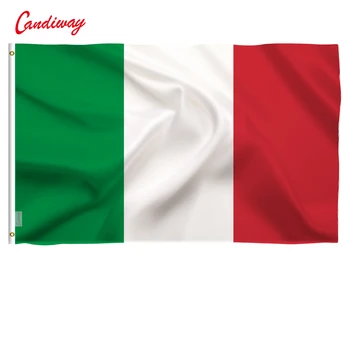 90 x 150cm Italian Italian Kansallinen Lippu Banneri Toimintaa Festivaali Paraati Juhla Ulkouima-Kodin Sisustus Italian Liput NN020