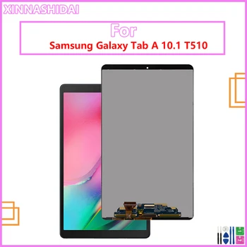 Samsung Galaxy Tab 10.1 2019 SM-T510 SM-T510 LCD-Näyttö LCD-100% Testattu Kosketusnäyttö Digitizer Kokoonpano