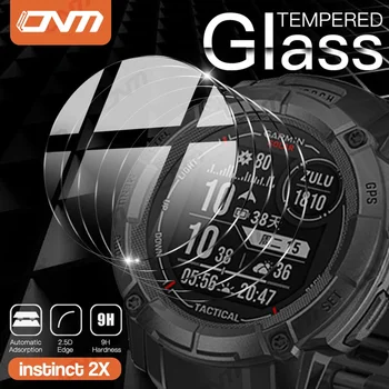9H Premium-Karkaistu Lasi Garmin vaisto 2X Aurinko Taktinen Smart Watch Selkeä HD-Näytön Anti-scratch Suojakalvo