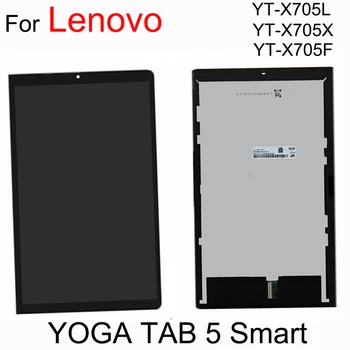 Alkuperäinen LCD-Näyttö Lenovo JOOGA VÄLILEHTI 5 Smart Tab KIINASTA WOR YT-X705L YT-X705X YT-X705F LCD-näyttö, Jossa Kosketusnäyttö Digitizer Kokoonpano