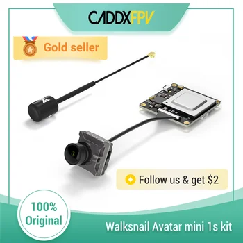 Caddx Walksnail Avatar HD Mini 1s Kit Mini 1s Lite Kit FPV Drone Racing 1080P 22ms Alhainen Latenssi/7.8 g Kevyt
