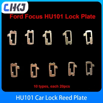 CHKJ 200pcs/paljon HU101 Auto-Lock Reed Levy Ford Focus, Fiesta Ecosport Messinki Materiaali Lukkoseppä Työkalut Auto Lukko Repair Kit