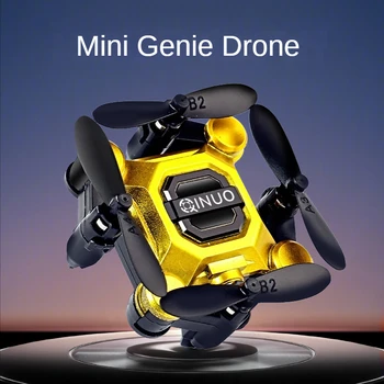 K04 Mini UAV 4K HD Valokuvaus Neljä Akselia 360 Astetta Pyörivä Ilma-Kannettava Taitto Ammattimainen Kaukosäädin UAV Lapsille