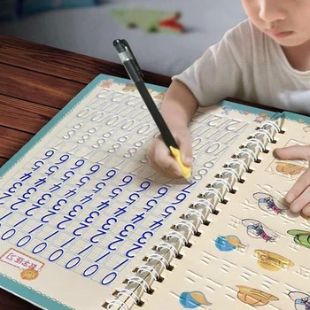 Ranskan Arabia Kalligrafia Lapset Kirjoittaminen Tarra Englanti Magic Kopioida Kirjan Käytännön Copybooks Kynä Kiinan Vapaa Pyyhkimällä