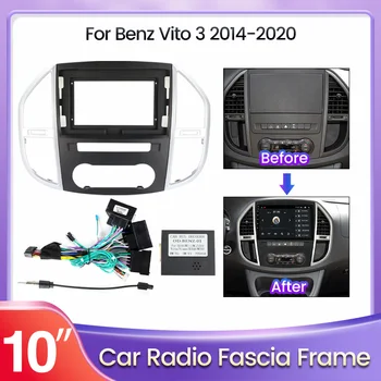 Mercedes-Benz Vito W447 2014-2020 Android Radio Tarvikkeet Auto Stereo Audio-Radio-DVD-GPS-Levy, Paneeli, Runko Ketjuni Kaapeli