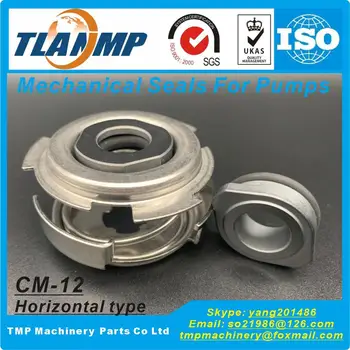 CM-12 , CM12 TLANMP Mekaaninen Tiiviste Akselin Koko 12mm Vaaka Tyyppi CM1/3/5 Pumput (Materiaali:SiC/SiC/Vit)