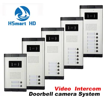 Multi-Asuntoja Kodeissa Video Ovi Puhelimen Video Intercom Ovikello Kamera, jossa Night Vision-700TVL Vedenpitävä