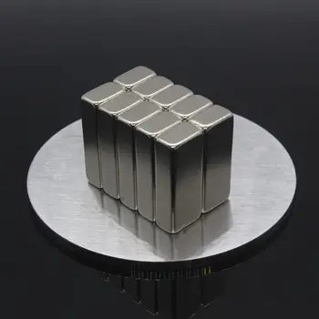 1kpl 20x8x5mm Super Vahva Cuboid Baari Estää Harvinaisten Maametallien Neodymium Jääkaappi Magneetti