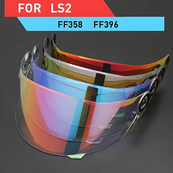LS2 FF358 Full Face Moottoripyörä Kypärä Visiiri Multi-coloroptional Objektiivi Sopii LS2 FF396 FF392