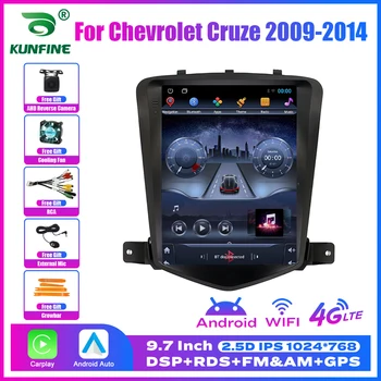 9,7 Tuuman Tesla Tyyli 2 Din Android-Auton Radio Chevrolet Cruze 2009-2014 Stereo Auton Multimedia Video-Soitin, DVD-GPS-Navigointi