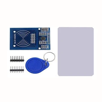 1set RFID-Kit RC522 RFID-Lukija Moduuli S50 Valkoinen-Kortin ja avaimenperä Arduino, Vadelma Pi