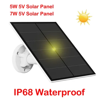5W/7W aurinkopaneeli aurinkokenno Akun Laturi Ulkouima-3 Metriä 5V Micro USB-Lataus Turvallisuus-IP-Kamera/Pieni Koti Light System