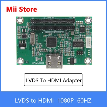LVDS-HDMI-Sovittimen Hallituksen Muunnin Yhteensopiva 1080P 720P Resoluution Tuki Raspberry Pi