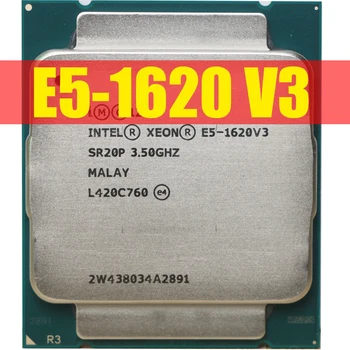 Intel Xeon E5-1620 V3 E5-1620 V3 procesador 3.5 Ghz 4 Core TPD 140W Socket LGA 2011-3 CPU E5-1620V3 DDR4 2133MHz