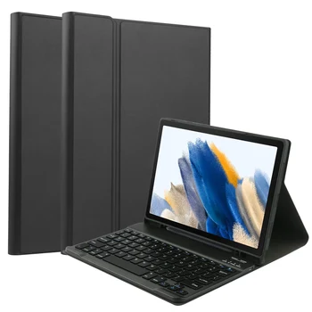 Näppäimistö Samsung Galaxy Tab A8 10.5 2021 Keyboard Case Näppäimistö Samsung Tab A8 SM-X205N X200N Funda Tablet Kansi