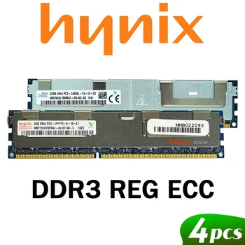 Hynix 4GB 8GB 16GB 32GB DDR3 ECC REG 1333 1600 1 866 mhz: n PC3 RAM-Palvelimen muistin tuki x79-LGA 2011 emolevy RDIMM/RLDIMM
