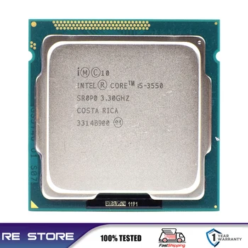 Käytetty Intel Core i5-3550 3.3 GHz, 6MB 5GTs SR0P0 Socket LGA 1155 Desktop CPU Prosessori