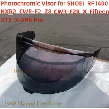 Fotokromaattinen-Visiiri Shield Linssit SHOEI RF1400 NXR2 CWR-F2 CWR F2 Z8 X15 X-15 X-Viisitoista X-SPR Pro Lasit Linssi Autochromic