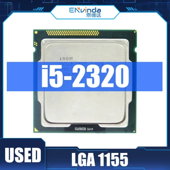 Käytetty Alkuperäinen Intel Core i5-2320-Prosessori 3.0 GHz 6M Cache Quad-Core I5-2320 CPU SR02L LGA 1155 Tukea B75 Emolevy