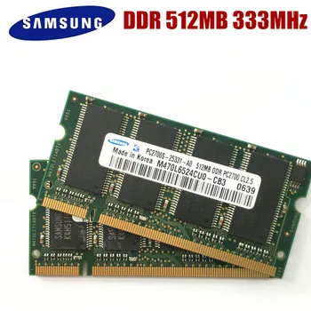 SAMSUNG SEC DDR 512MB DDR1 1GB 333MHz PC-2700S 512MB kannettavan muistit Pc RAM SODIMM 333 intel amd PC2700S