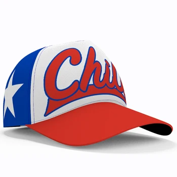 Chile Baseball Caps Ilmainen 3d mittatilaustyönä Nimi, Numero, Joukkueen Logo Cl Hattu Chl Tasavallan Matkustaa espanjan Kansakunnan De Chilen Lippu Päähineet