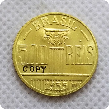 1935 Brasilia 500 Reis KOPIOI KOLIKON 