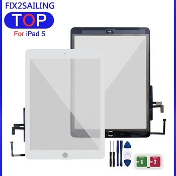 UUSI Touch Panel iPad Air 1 Kosketusnäyttö Digitizer varten iPad 5 A1474 A1475 A1476 Kosketusnäyttö Ulompi Lasi-Anturi Korjaus Osat