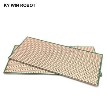 1kpl DIY Vihreä 6.5*14.5 CM Prototyyppi Paperi PCB Universal Kokeilu Matriisi piirilevy 6.5x14.5CM