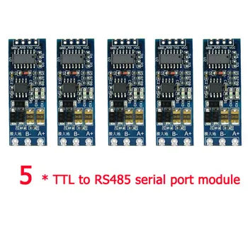 5kpl TTL kytke RS485 moduuli 485 UART serial tason keskinäinen muuntaminen laitteisto automaattinen virtauksen ohjaus