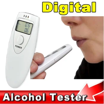 Kannettava Digitaalinen Alkometri Alkoholin Testeri Tunnistus, Tarkka Measureme Ammatillinen Hengitys Alkoholin Analyzer Herkkyys