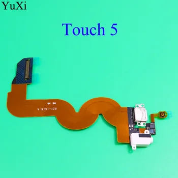 YuXi Uusi Touch 5 USB-Laturi Latauksen Dock-telakka Port-Audio Jack Kuuloke Flex iPod 5 5th Gen Koti-Painiketta Flex-Kaapeli