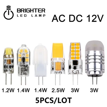 super Kirkas Kattokruunu LED mini G4 3W1.2.5 W 4W Silikageeliä 12v Stroboskooppiset varten kristalli kattokruunu sijaan 20W halogeeni lamppu