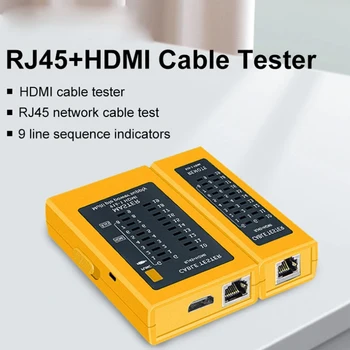 Verkon Kaapeli Testaaja Wire Line Finder Monitoimilaitteet Teollisuuden Valvonta Elementtejä RJ45-RJ11 HDMI