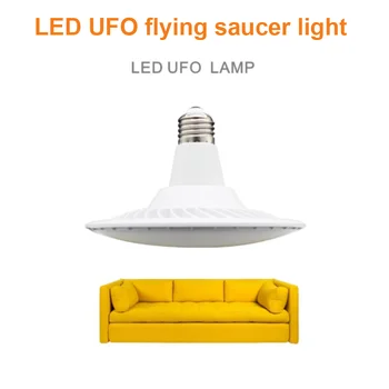 LED-UFO-Lamppu, Jossa on Irrotettava E27 Lampun Haltijalle Split Tyyppi Lamppu Esiin Autotalli Puutarha Street AC 85-265V Vaihto-Lamppu
