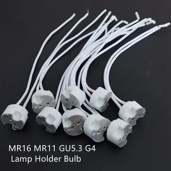 MR16 MR11 GU5.3 G4-Lamppu Haltijalle Bulb-Pohja Keraaminen Lanka Halogeeni Liitin Keramiikka-Liitäntä 12V - 250V Led-Valo Uusi