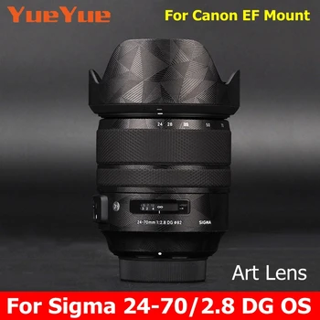 Esimerkiksi Sigma ART 24-70mm F2.8 DG OS HSM Canon EF Mount Tarra Ihon Vinyyli Kääri Elokuva-Kameran Linssi Tarra Takki 24-70 2.8 f/2.8