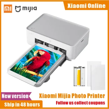 Xiaomi Mijia Mi Photo Printer 6-tuumainen hd-Auto Elokuva Multi-size-TUNNUS Valokuvat Fiksu Tulostinta Langattoman Puhelimen Photo Printer