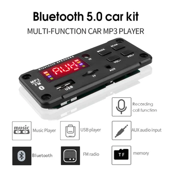 2*25W Bluetooth Handsfree MP3-Soitin-Vahvistin Moduuli WMA-Dekooderi Hallituksen USB-TF FM-Radio Auto Puhuja Langaton Audio Saavat Kit